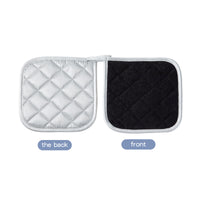 Microfiber Quilted Heat Resistant Pot Holders and Oven Mitts Set