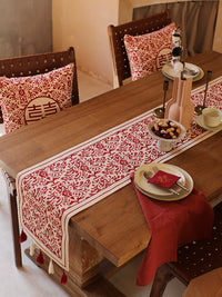 Luxury Chinese Style Wedding Table Runner for Dining and Coffee Tables