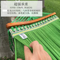 Portable Folding Hammock with Stand for Indoor Outdoor Use, Single/Double Person