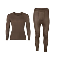Men's Hyaluronic Acid Moisturizing Thermal Underwear Set Long Sleeve Top & Pants