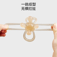 Baby Teether Petal Ball Silicone Molar Stick Infant Soothing Toy