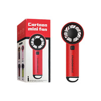 Portable USB Rechargeable Handheld Mini Fan with High Airflow and Quiet Operation