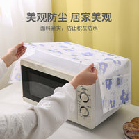 PEVA Microwave Oven Dust Cover Waterproof Oil-proof Thickened Home Appliance Protector