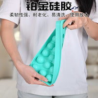 Silicone Spherical Ice Cube Tray for Whiskey Cocktails, Pudding, and Candy Making