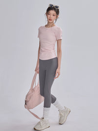 TEETKE Quick-Dry Athletic T-Shirt for Yoga, Running, Training, and Cycling