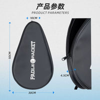 Padel Racket Shoulder Bag for Men and Women - Single Racket Storage
