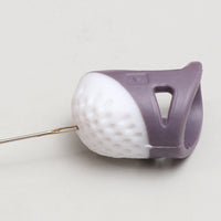 Silicone Thimble for Cross Stitch and Sewing, Anti-Puncture Finger Protector