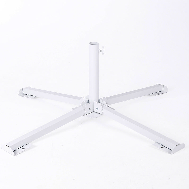 Heavy-Duty Outdoor Umbrella Base Cross Stand for Patio Market Umbrellas