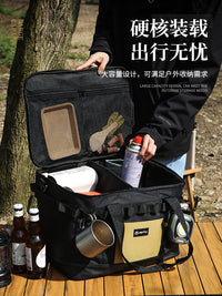 Outdoor Portable Camping Storage Bag Waterproof Multi-functional Picnic Organizer for Cookware Utensils