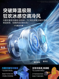 Desktop USB Cooling Fan, Quiet Mini Fan for Home, Office, Dorm, Car and Baby Stroller
