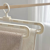 Retractable Clothes Drying Rack for Home Dormitory Bedding Towels