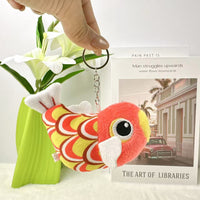 Japanese Style Koi Fish Plush Keychain Pendant for Claw Machine Prizes