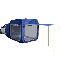 SUV Car Tail Tent Sunscreen Mosquito Net Outdoor Camping Rear Trunk Tent Quick Setup
