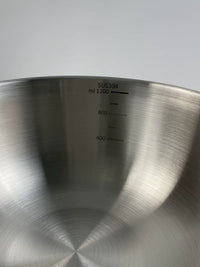 Yinuo Kitchen 304 Stainless Steel Mixing Bowl for Baking, Salad, and Food Prep