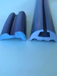 Blue White U-Type B-Type Anti-Collision Strip Marine Dock Fender Rubber Strip for Yachts Fishing Boats Speedboats PVC Shock Absorption