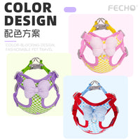 Breathable Pet Harness and Leash Set for Small Dogs - Bichon, Teddy, Outdoor Walking