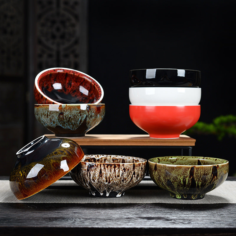 Ceramic Matcha Bowl for Traditional Tea Ceremony and Everyday Use
