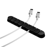 Self-Adhesive Cable Organizer Clips for Desk Cable Management