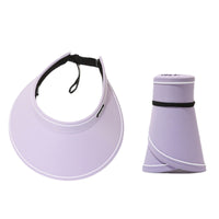Women's UV Protection Sun Visor Hat with Wide Brim for Outdoor Cycling