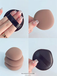 Matte Finish Hydrophilic Sponge Makeup Blender for Wet and Dry Use