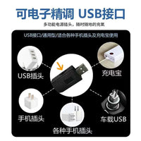 USB Aquarium Air Pump Ultra-Quiet Portable Oxygenator for Home Fish Tank Outdoor Fishing with Power Bank Compatibility