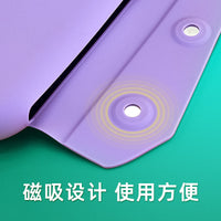 Magnetic Silicone Pencil Case Large Capacity Portable Stationery Pouch