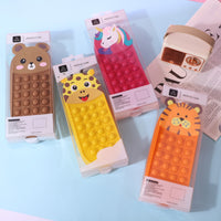 Silicone Decompression Pencil Case for Kids, Multifunctional Stationery Box