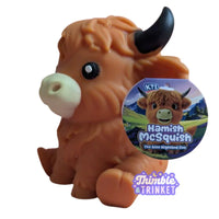 Highland Cow Soft Squeeze Toy Stress Relief Fidget Toy