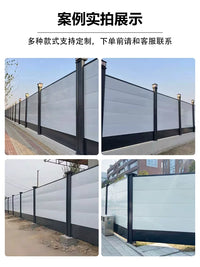 Prefabricated Steel Structure Hoarding for Municipal Engineering Temporary Enclosure and Road Construction Isolation
