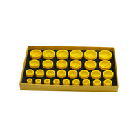 QianTian Watch Back Case Press Tool Kit with 29 Plastic Dies for Scratch-Free Watch Repair