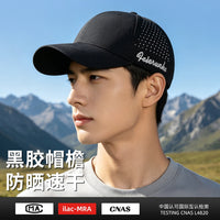 Men's Summer Baseball Cap with Sun Protection and Breathable Design for Outdoor Activities