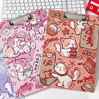 A4 Cat-Themed Clipboard with Multifunctional Writing Pad for Students
