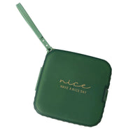 Portable Mask Storage Box with Hanging Loop, Dustproof and Lightweight
