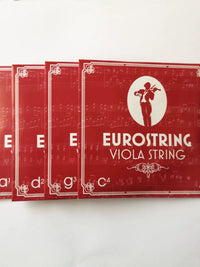 Professional Viola Strings Set - Nylon Core Silver Wound for Enhanced Performance