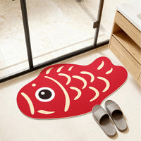 Diatomaceous Earth Bath Mat Non-Slip Quick Dry Absorbent Bathroom Floor Mat