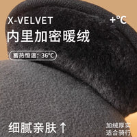 Men's Winter Warm Earmuffs Foldable Windproof Ear Covers for Cycling
