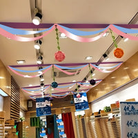 20cm Wide Satin Polyester Ribbon for Car Dealerships, Christmas, and Event Decor