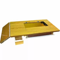 Vintage Sewing Machine Drawer with Slide Rails for Treadle Tables