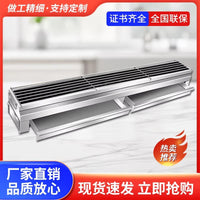 Commercial Stainless Steel Charcoal Grill for Outdoor Barbecue and Skewer Cooking