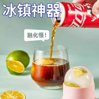 Silicone Sphere Ice Ball Maker Mold for Whiskey and Cocktails