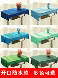 Waterproof Fabric Desk Cover for Primary School Students, 40x60cm Blue Classroom Desk Cloth