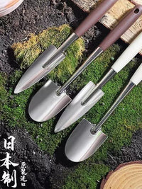 Japanese Stainless Steel Mini Garden Shovel for Potted Plants and Succulents