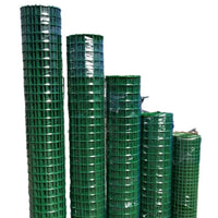 PVC Coated Welded Wire Mesh Fence for Garden, Farm, and Pond Enclosures