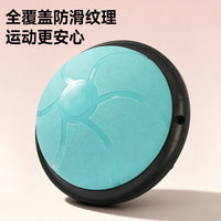 Anti-Slip Yoga Fitness Half Ball with Resistance Bands and Pump