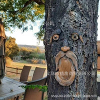 Tree Monster Resin Bird Feeder Outdoor Hanging Decoration