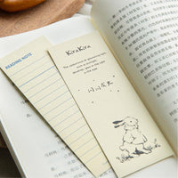 Momo Retro INS Style Bookmark Reading Card for Students