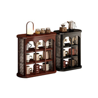 Desktop Coffee Cup Holder and Organizer Rack with Multiple Grids