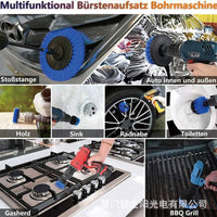 Car Cleaning Kit Interior Windshield Tire Detailing Tools Auto Beauty Supplies Set