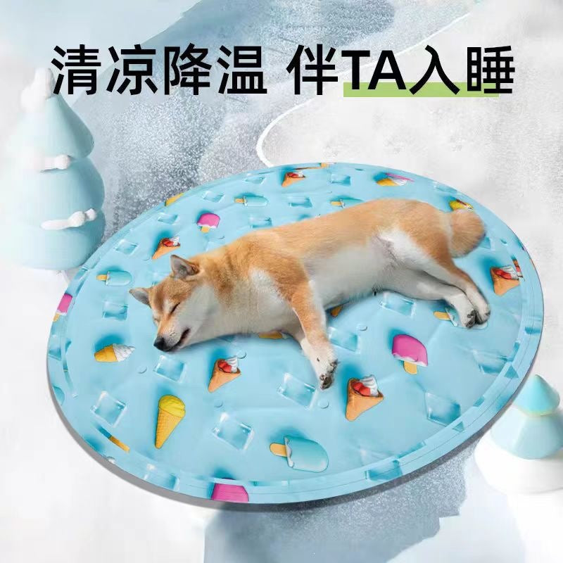 Pet Cooling Mat Self-Cooling Ice Pad for Dogs and Cats, Durable Summer Sleep Mat