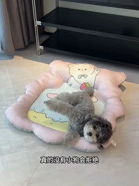 Lazy Pets Summer Dog Cat Sofa Bed Washable Pet Mat for All Seasons